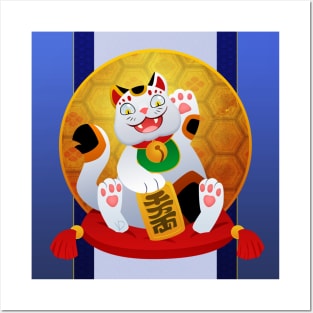 Silly bestiary : Manekineko Posters and Art